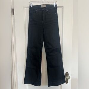Everlane black flare jeans, size 26